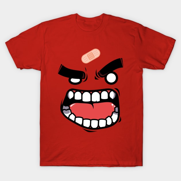 ANGER (Flat Version) T-Shirt by mankeeboi